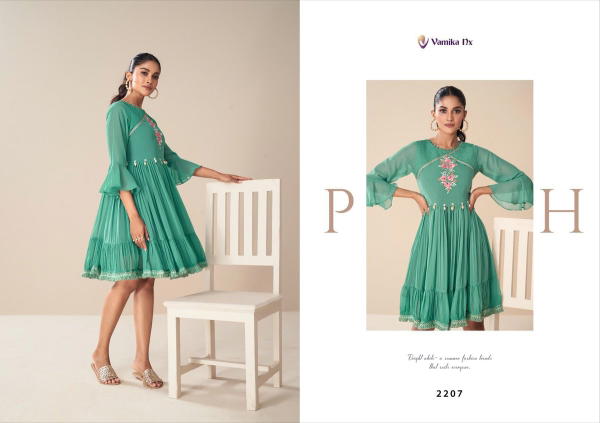 VAMIKA TUNIC VOL-2 2207 TO 2212