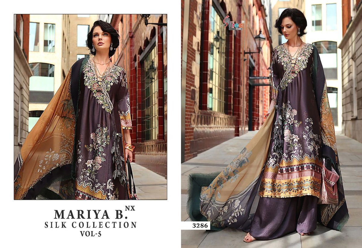 Shree Fab Mariya B Vol-5 3286-3291 Series 1