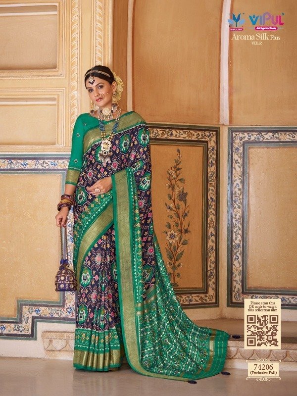 Vipul Fashion Aroma Silk Plus Vol-2 74205-74216 Series 2