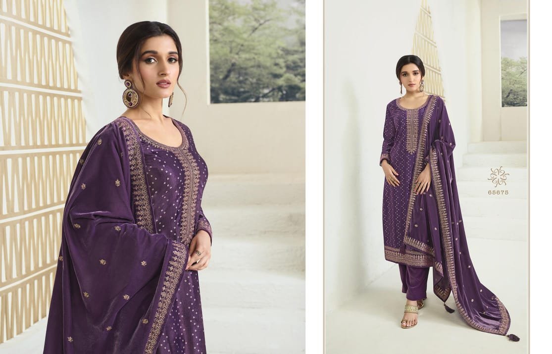 Vinay Fashion Kervin Kanval 65671-65676 Series 5