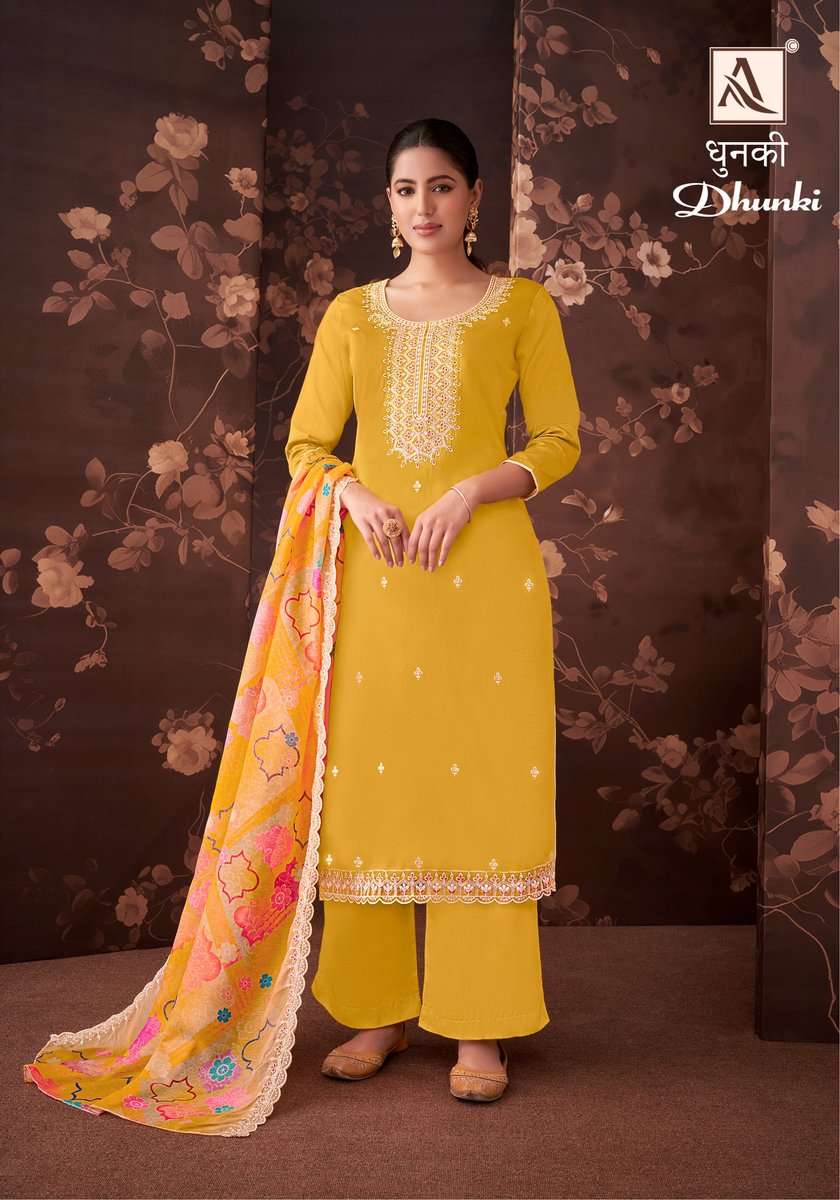 ALOK SUIT DHUNKI H-1513-001 TO H-1513-006 4