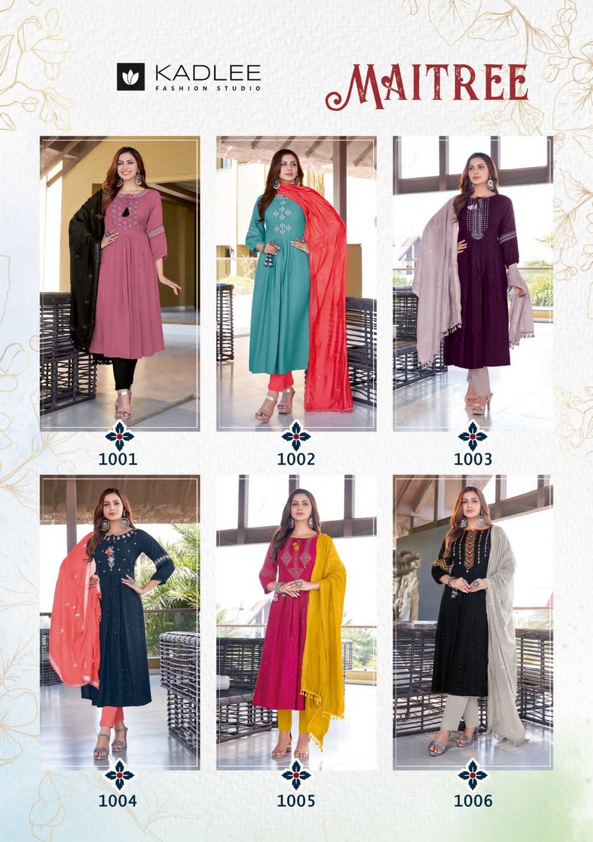 Kadlee Fashion Maitree 1001-1006 Series 7