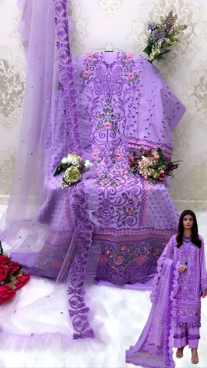 Shanaya Fashion Rose Adan Libas Lawn Collection A-21 to A-24 Series 6