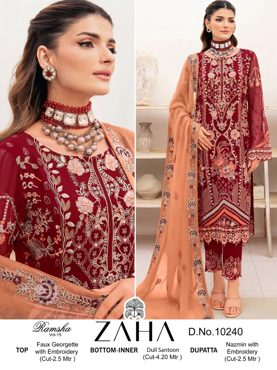ZAHA RAMSHA VOL-15 10240 TO 10243 1