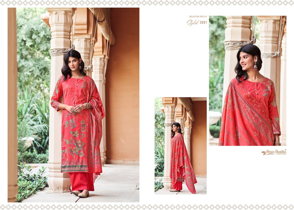 SHREE SHALIKA FASHION MANNAT VOL-03 3001 TO 3006 1