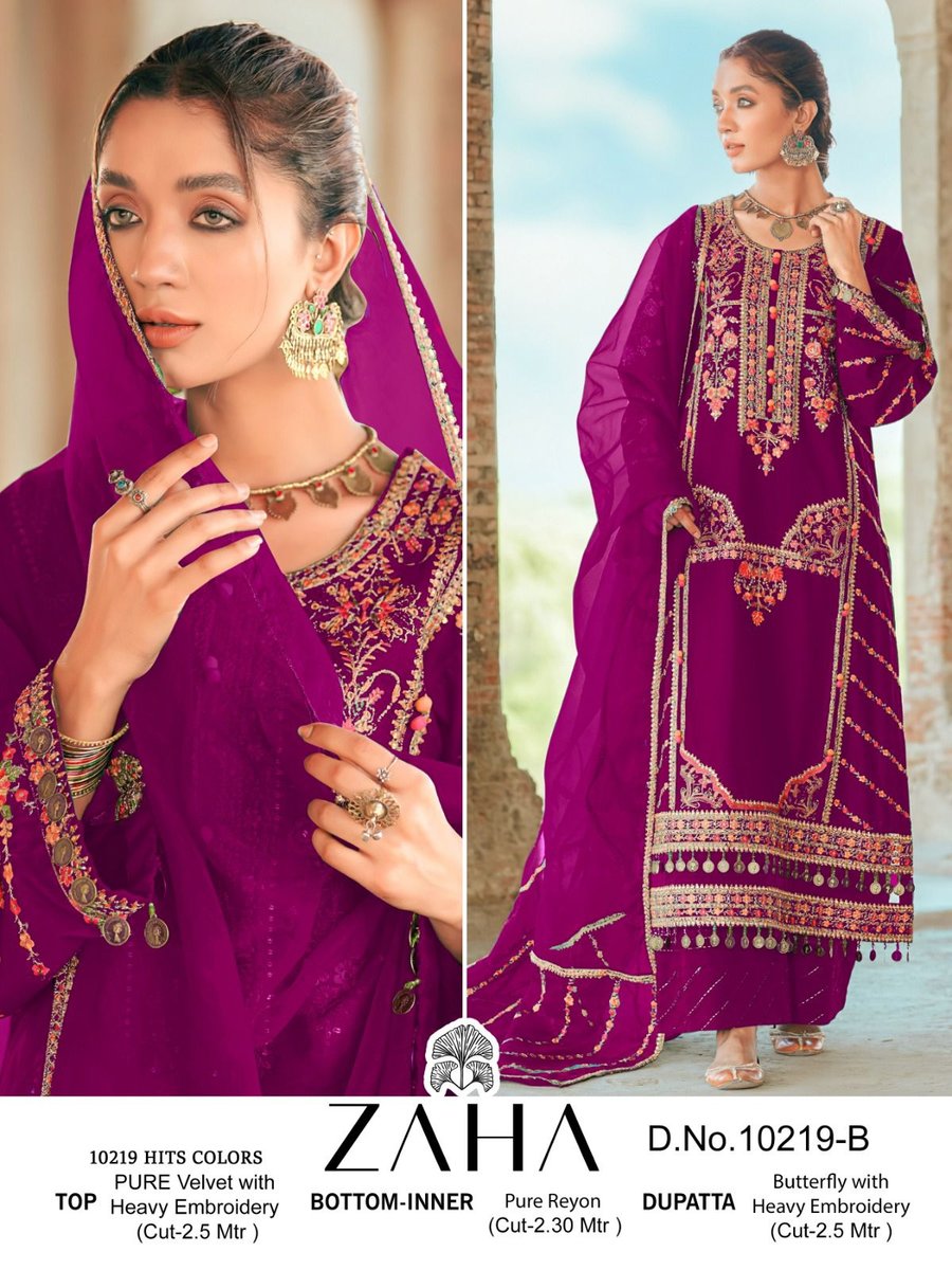 Zaha Aafiya Vol-3 10219 Colors 3