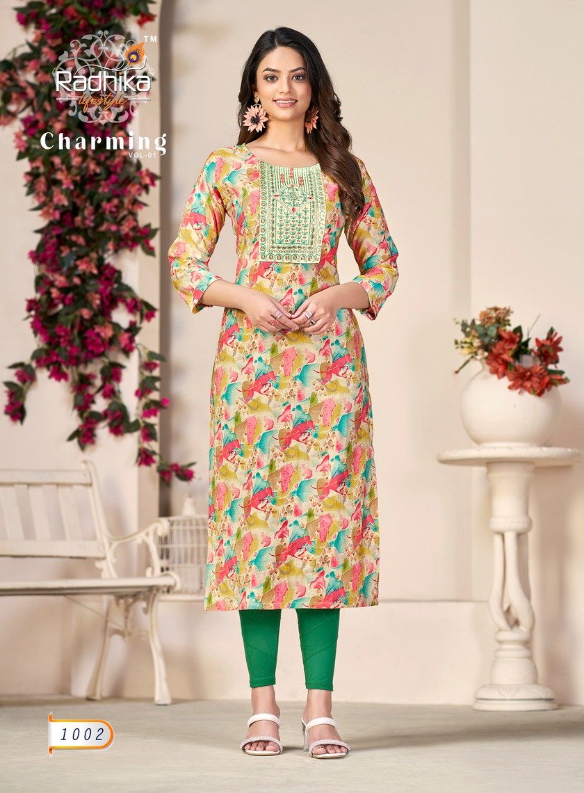 Radhika Lifestyle Charming Vol-1 1001-1008 Series 2