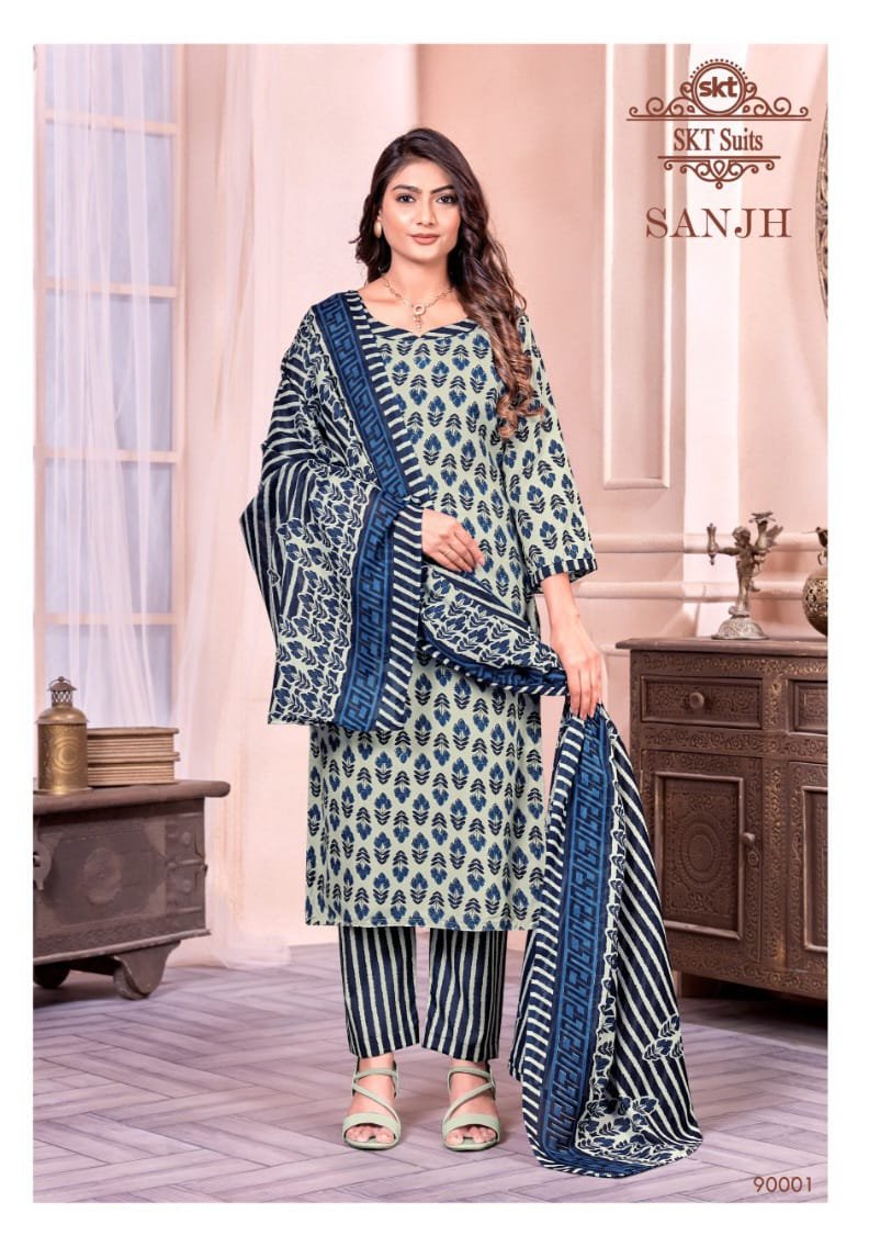 SKT SUITS SANJH 90001 TO 90012 1