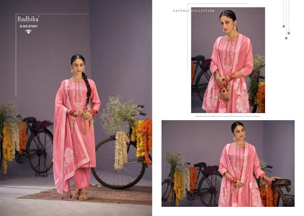 RADHIKA FASHION AZARA CYCLE 87001 TO 87006
