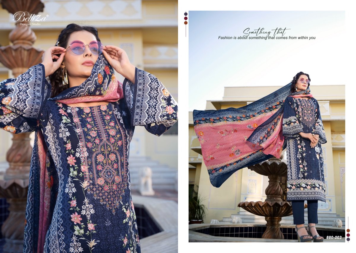 BELLIZA DESIGNER NAIRA VOL-34 880-001 TO 880-010 3
