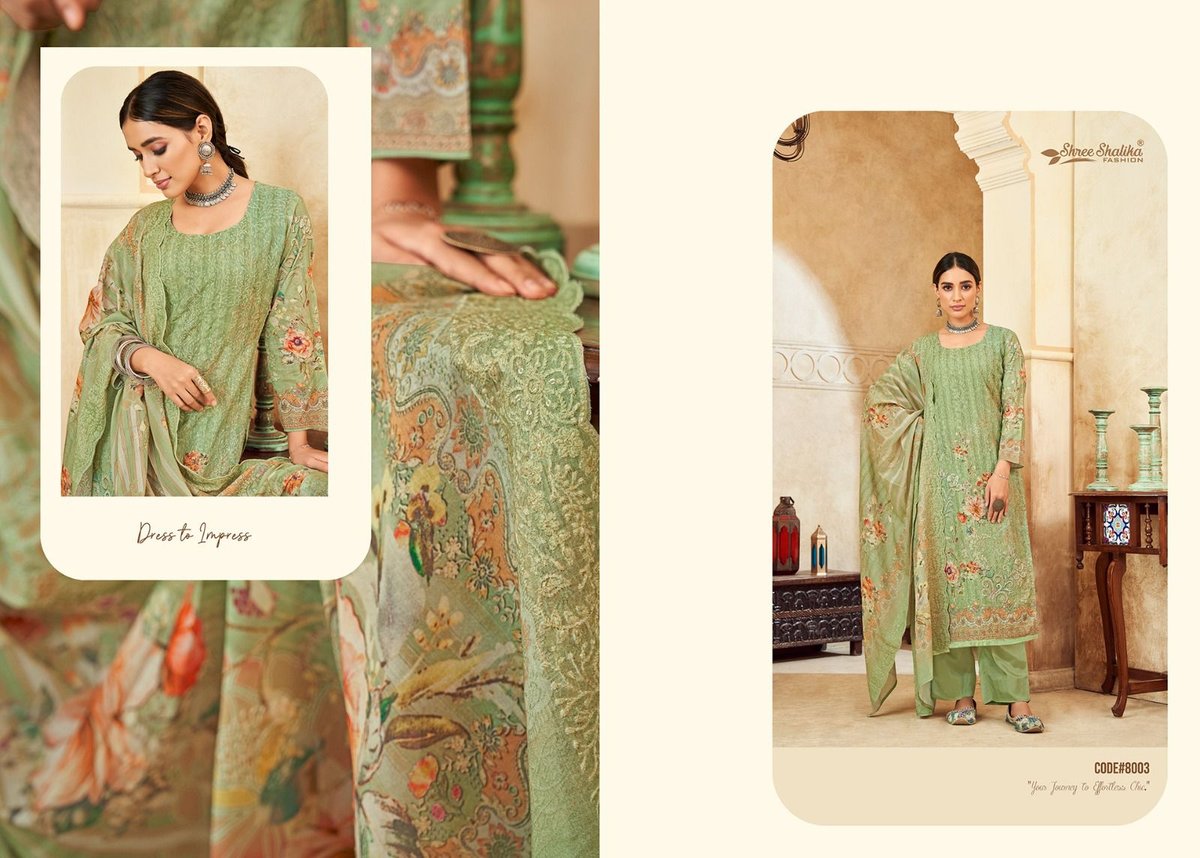 SHREE SHALIKA FASHION MANNAT VOL-8 8001 TO 8006 3