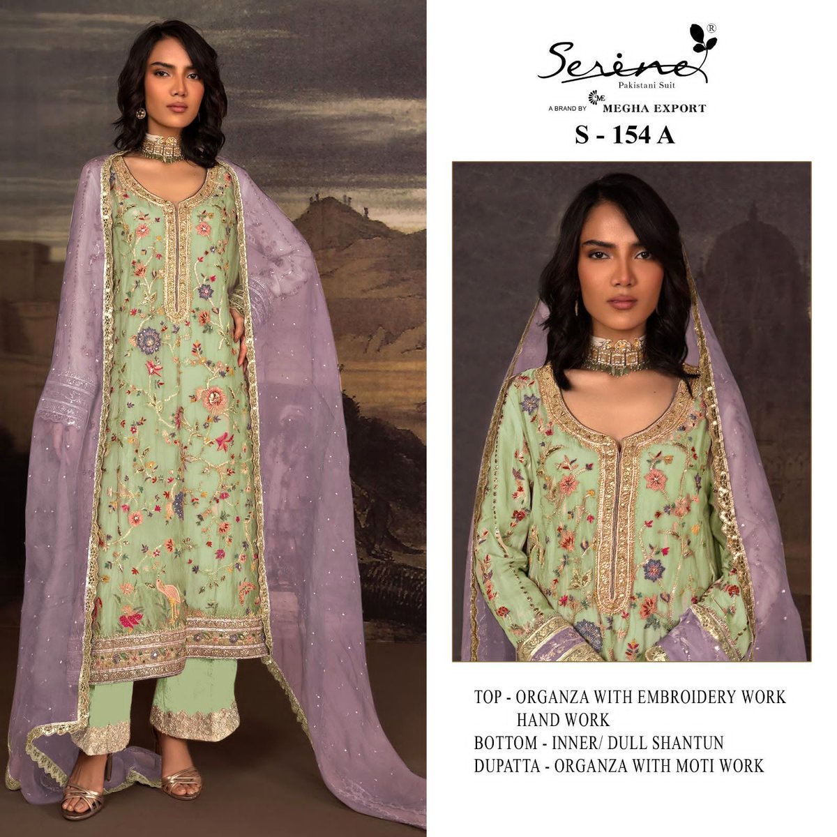 Serine Pakistani Suit 154 Colors 1