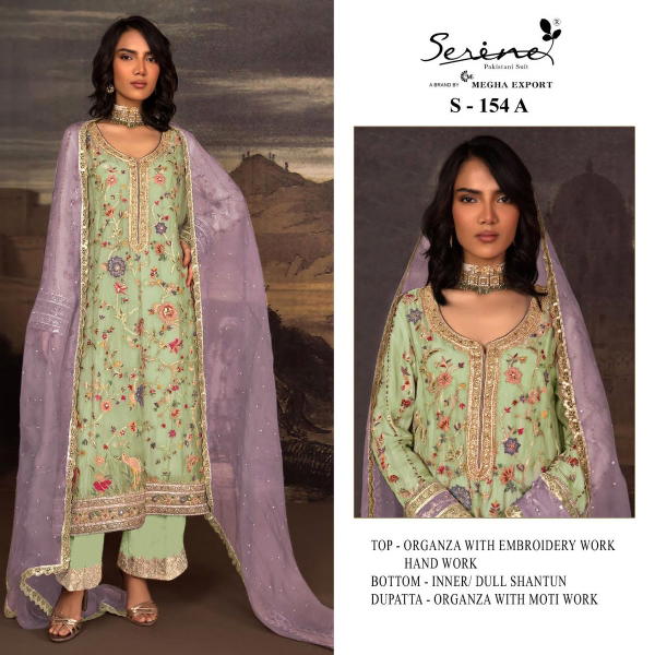 Serine Pakistani Suit 154 Colors