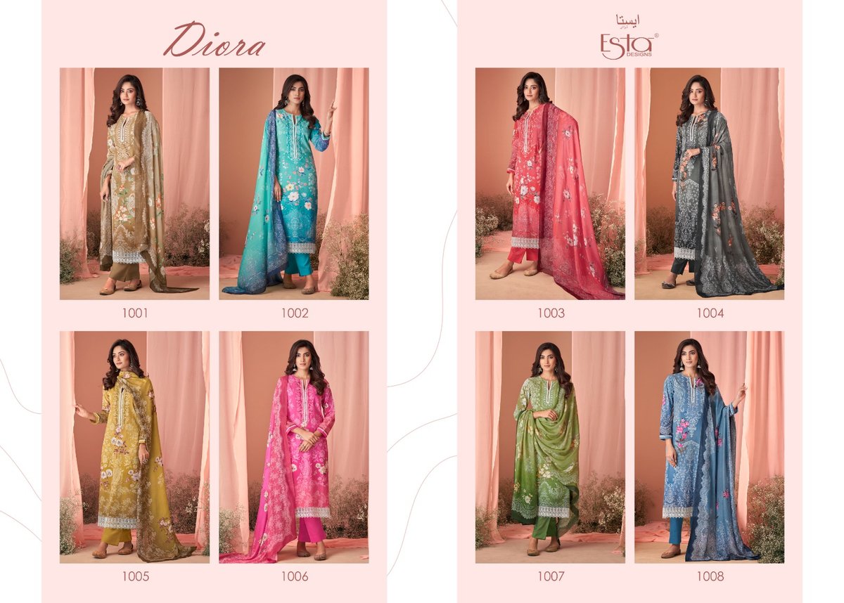 ESTA DESIGNS DIORA 1001 TO 1008 9