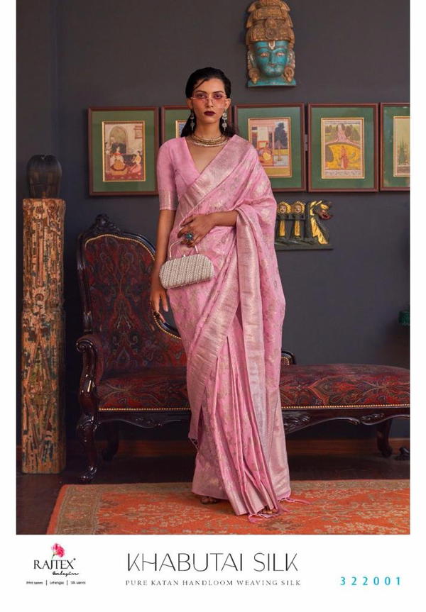 Rajtex Fabrics Khabutai Silk 322001-322007 Series
