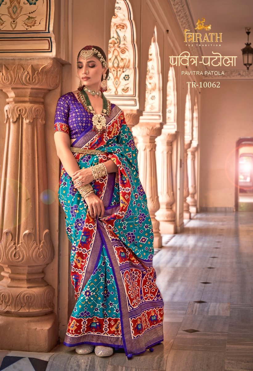 Trirath Pure Pavitra Patola 10055-10066 Series 8