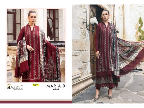 HAZZEL PRINTS MARIA B - 05 5001 TO 5003