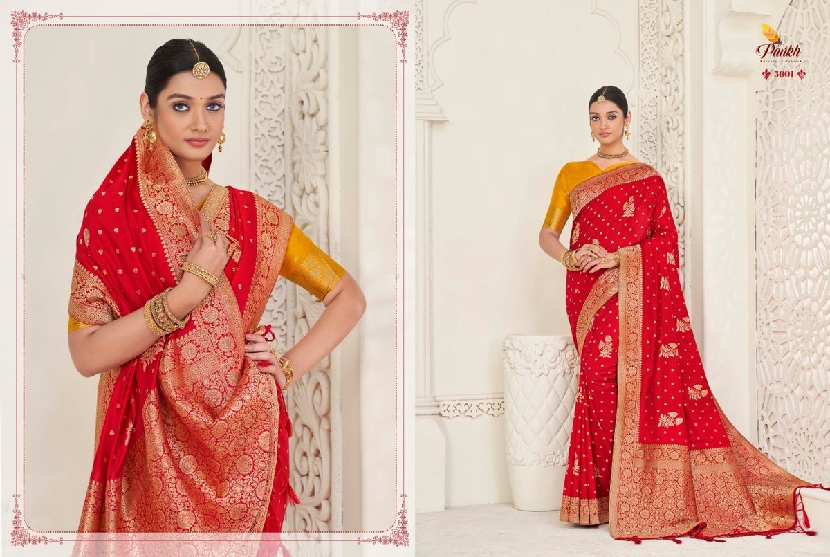 Pankh Creation Aashi Silk Vol-1 5601-5608 Series 1