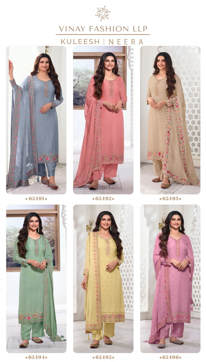 Vinay Fashion Kuleesh Neera 65491-65496 Series 7