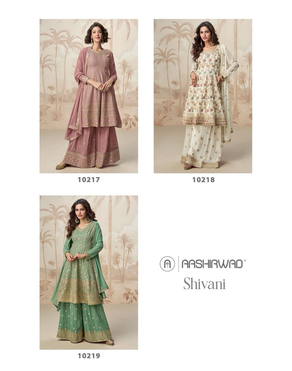 AASHIRWAD CREATION SHIVANI 10217-10219 4