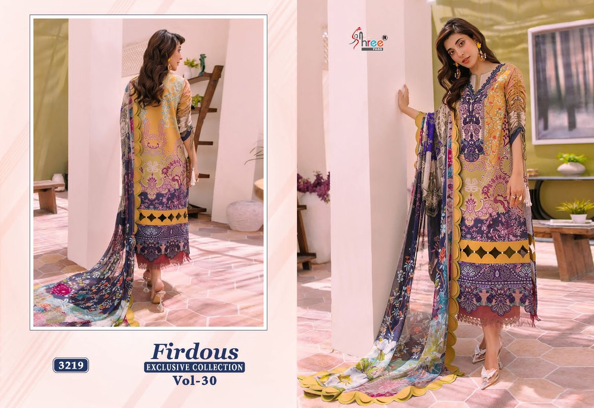 Shree Fab Firdous Exclusive Collection Vol-30 3219-3226 Series 1