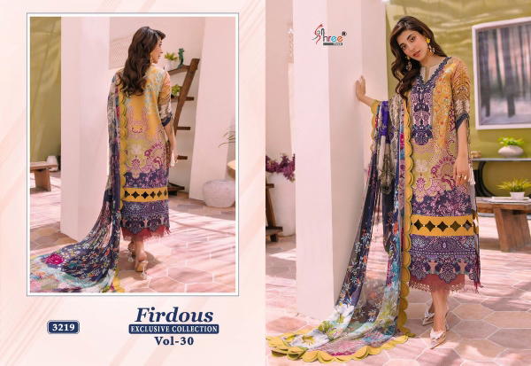 Shree Fab Firdous Exclusive Collection Vol-30 3219-3226 Series