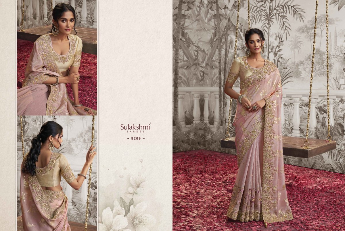SULAKSHMI SAREES NOOR 8201 TO 8213 9