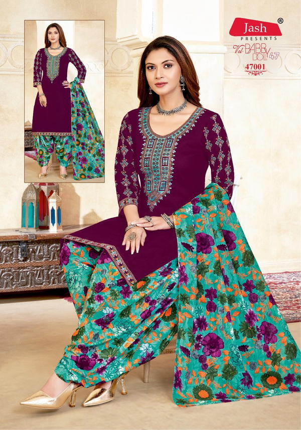 JASH BABYDOLL VOL-47 47001 TO 47012