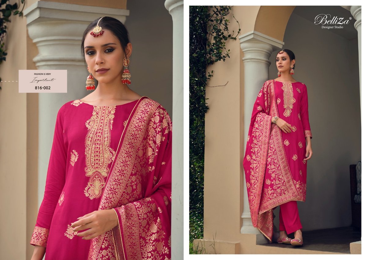 Belliza Designer Studio Lashkara 816-001 to 816-006 Series 2