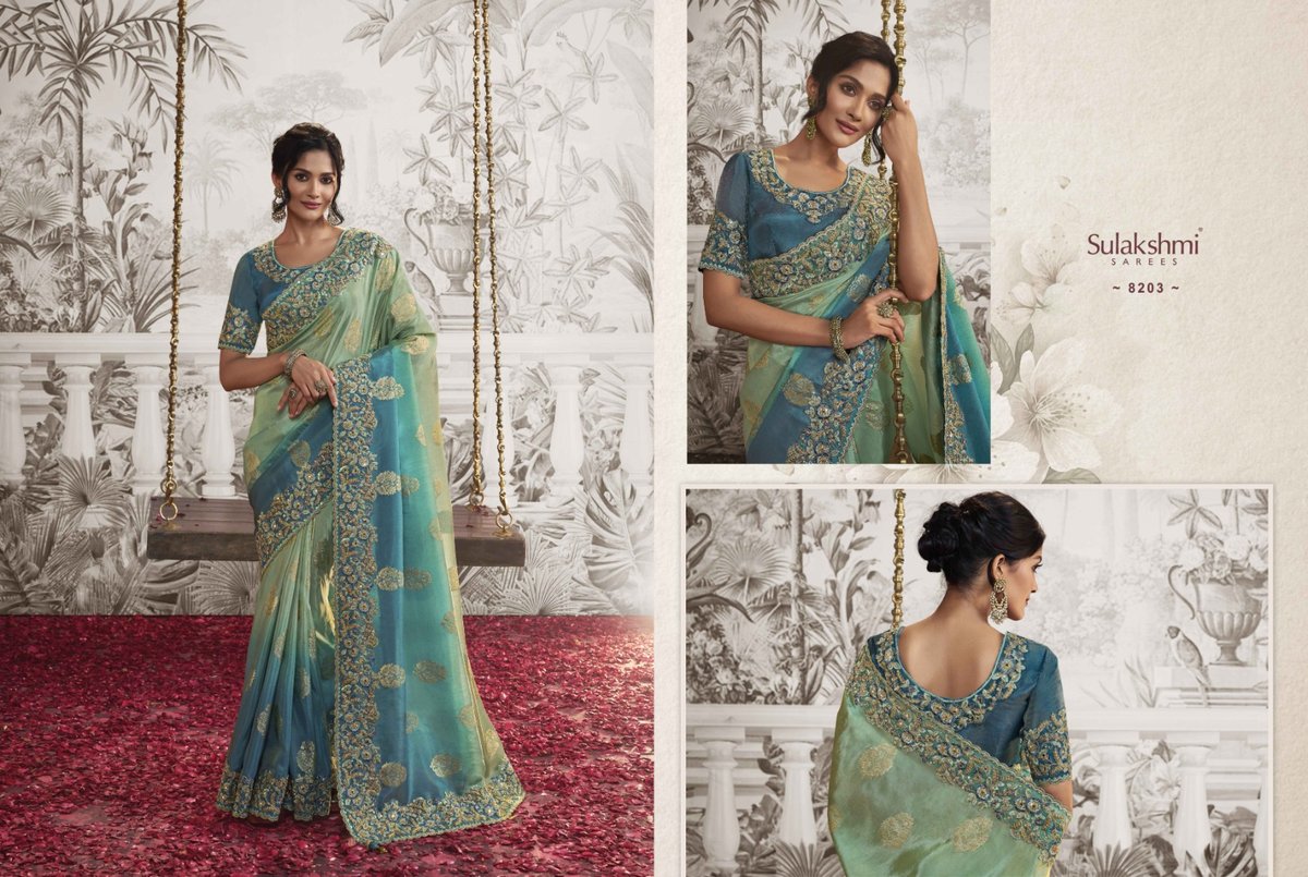 SULAKSHMI SAREES NOOR 8201 TO 8213 3