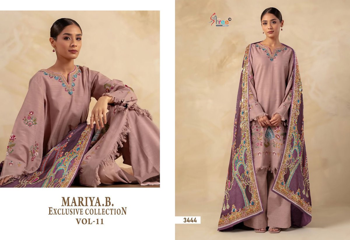 SHREE FABS MARIA B EXCLUSIVE COLLECTION VOL-11 3439 TO 3446 6