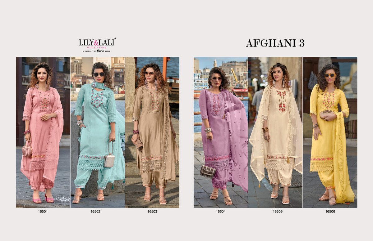 LILY & LALI AFGHANI-3 16501 TO 16506 7