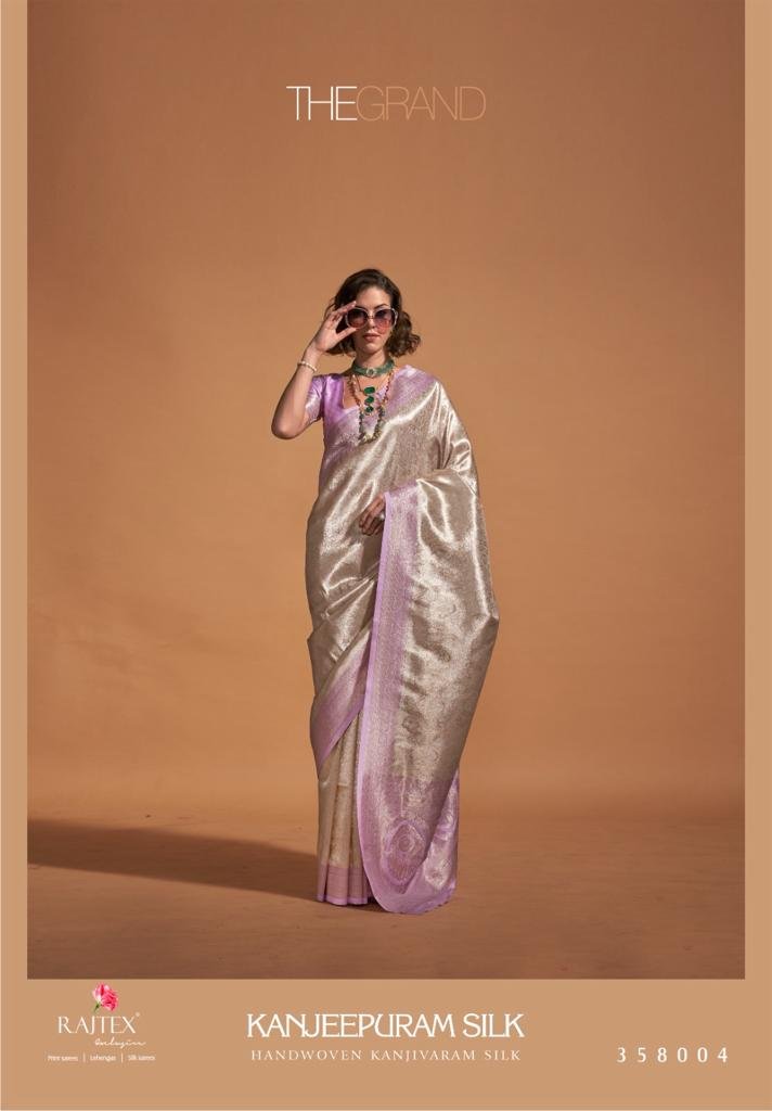 RAJTEX KANJEEPURAM SILK 358001-358006 SERIES 4