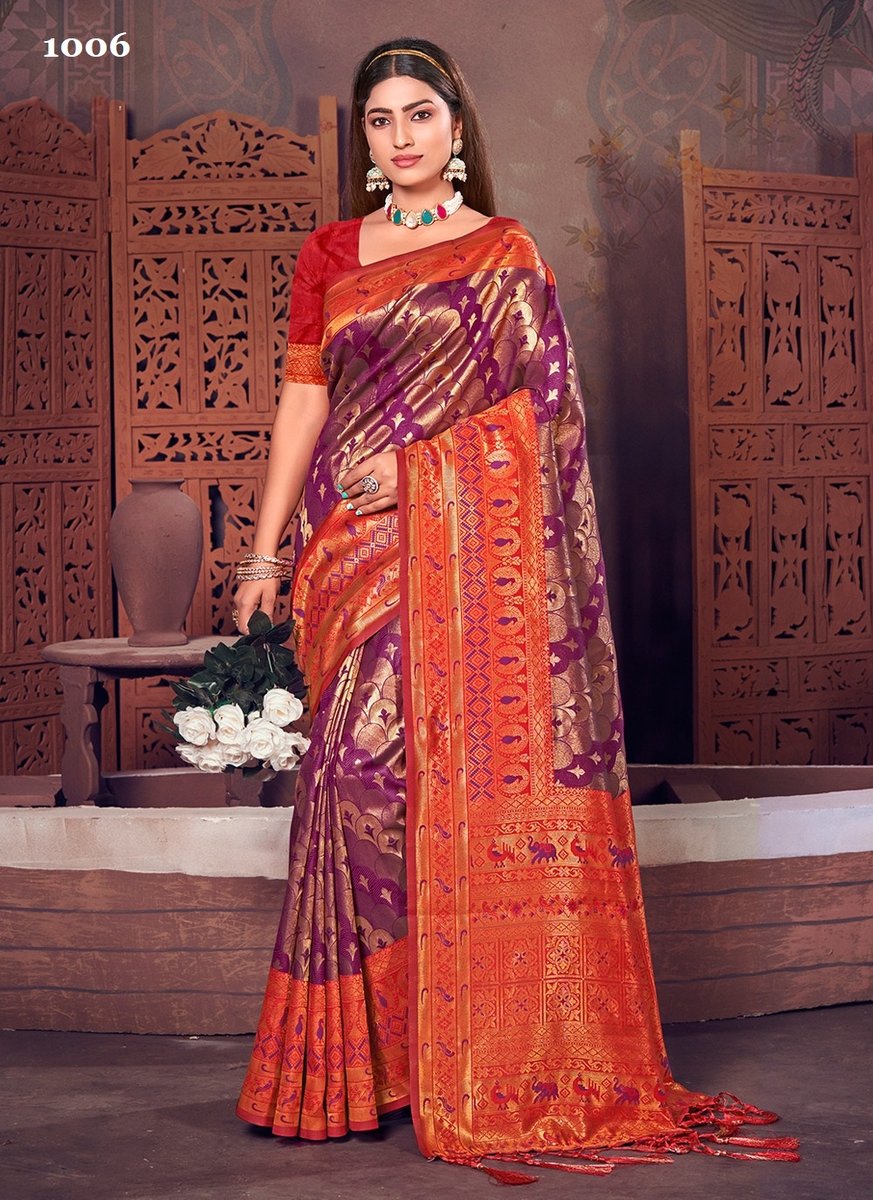 Sangam Prints Rajshree 1001-1006 Series 6