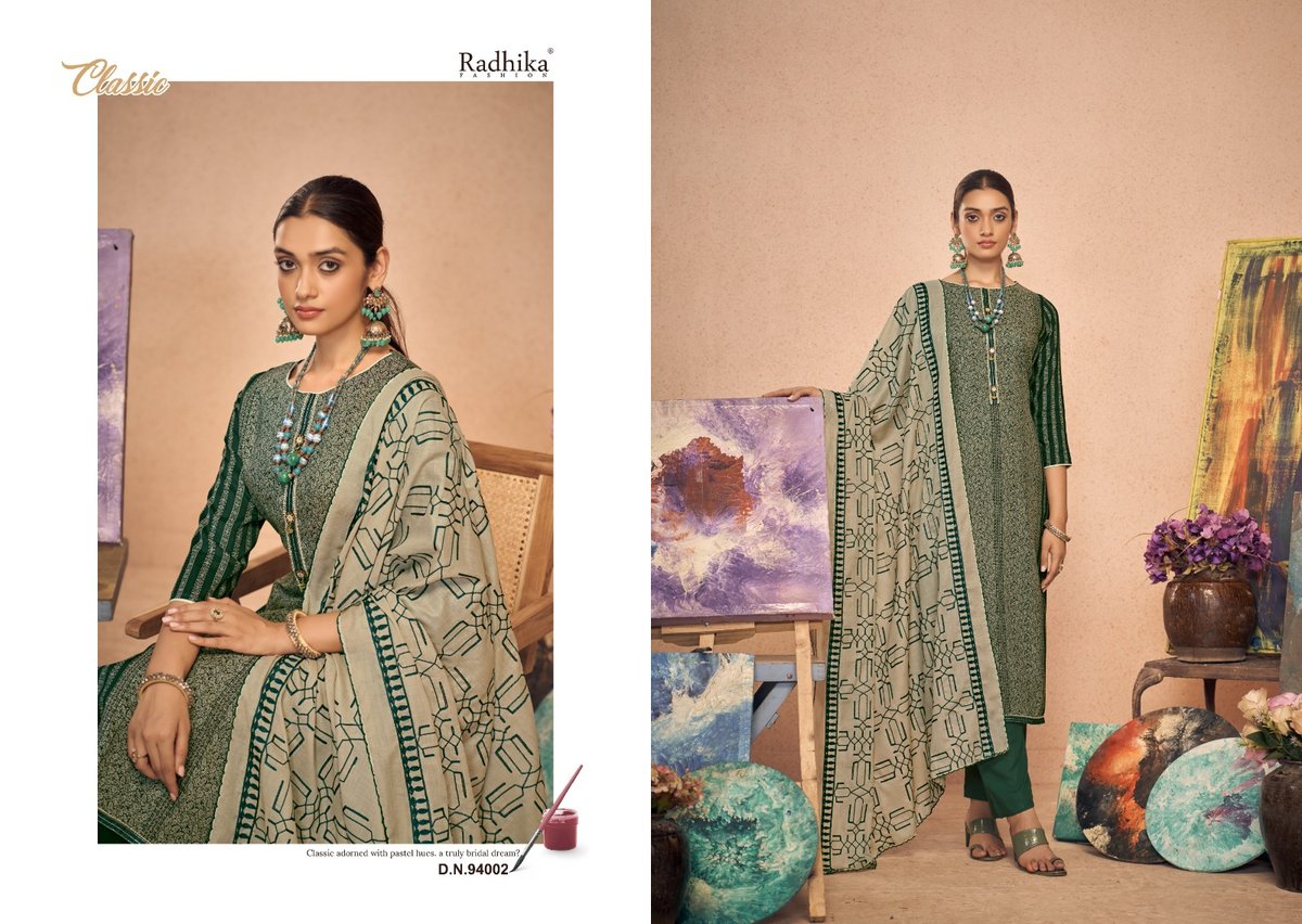 RADHIKA FASHION AZARA BLACK BERRY VOL-12 94001 TO 94004 2