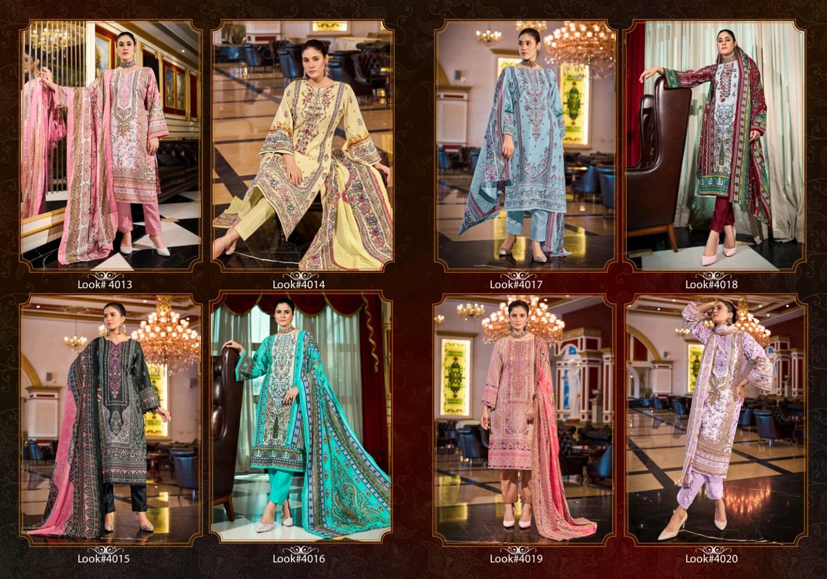 LEVISHA NAIRA NX VOL-4 4013 TO 4020 9