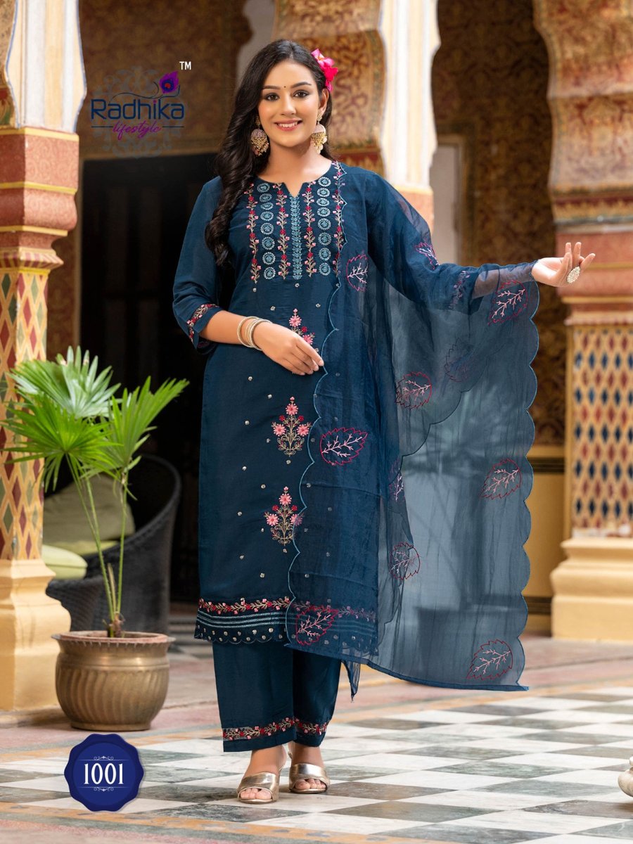Radhika Lifestyle Shehnaaz Vol-1 1001-1006 Series 1