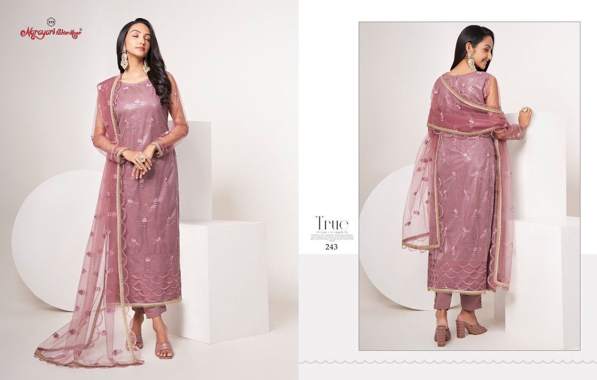 Narayani Fashion House Zehra Vol-6 241-244 Series 3