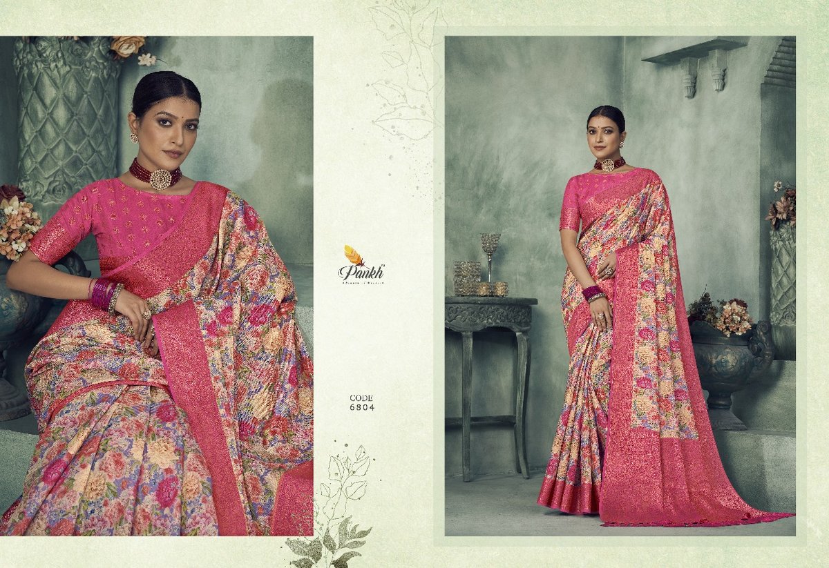 Pankh Creation Navyaa Silk 6801-6808 Series 4