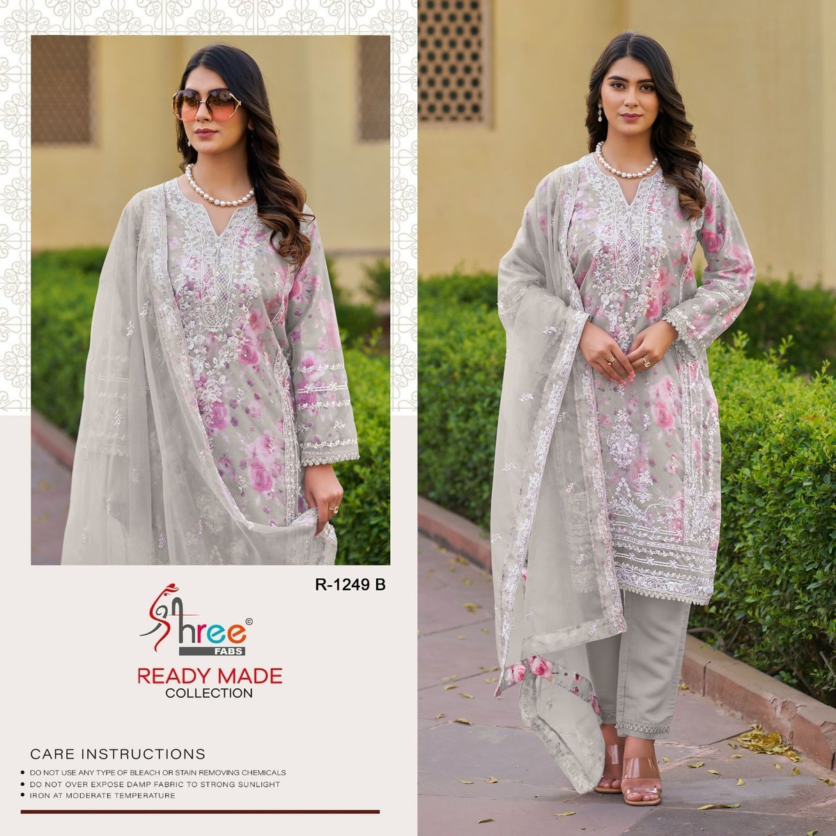 SHREE FAB READY MADE COLLECTION R-1249-A TO R-1249-D 2