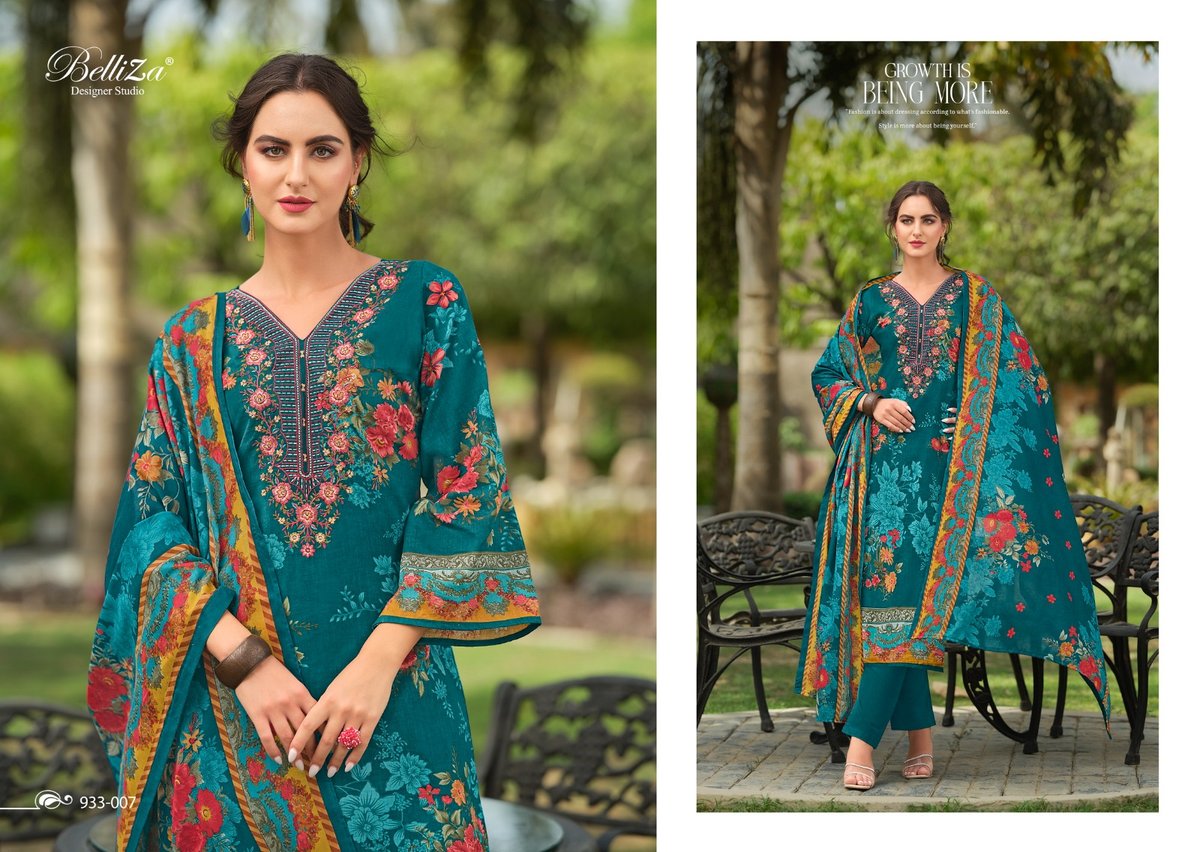 BELLIZA DESIGNER NAIRA VOL-58 933-001 TO 933-008 7