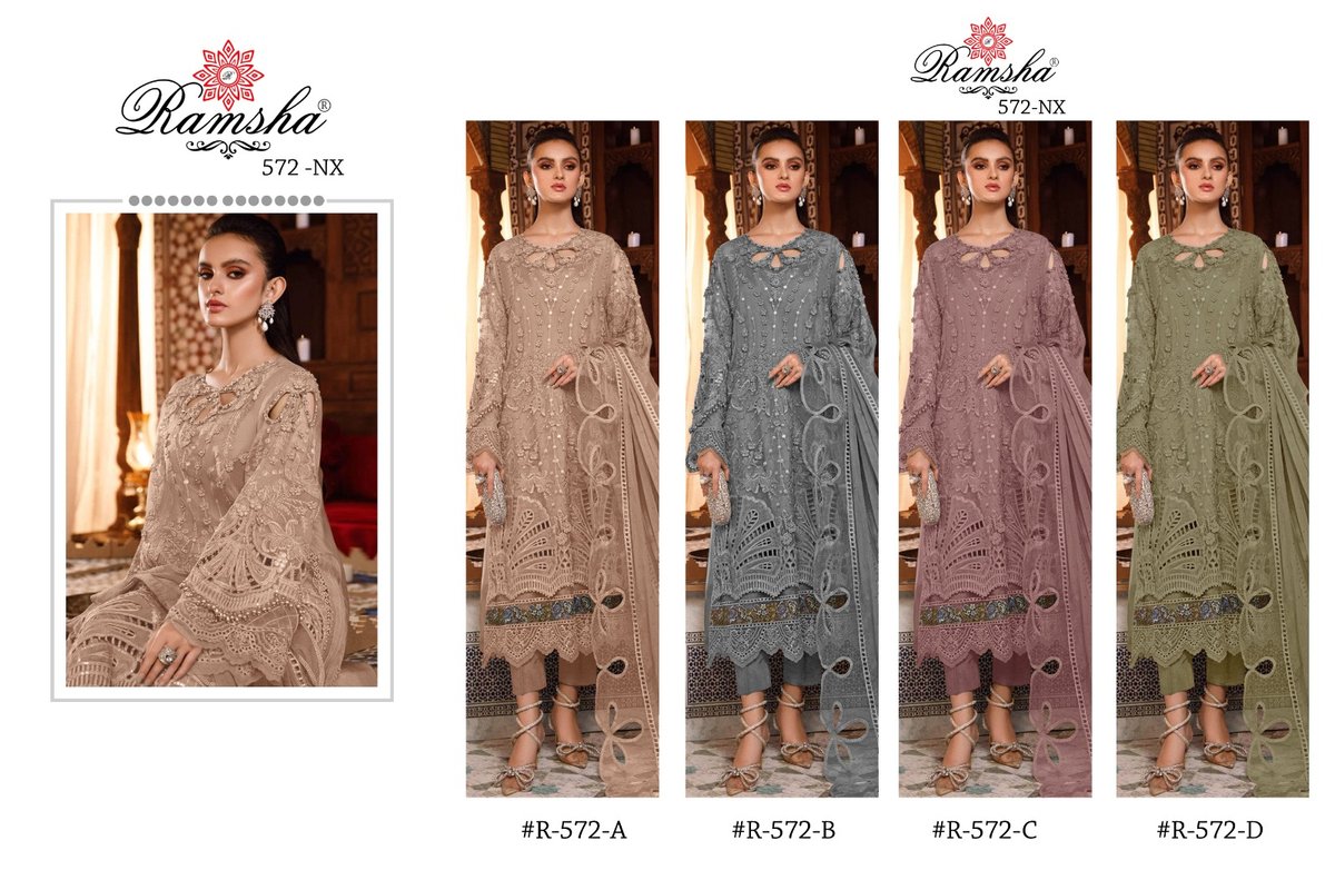 Ramsha Suit R-577 Nx Colors 9