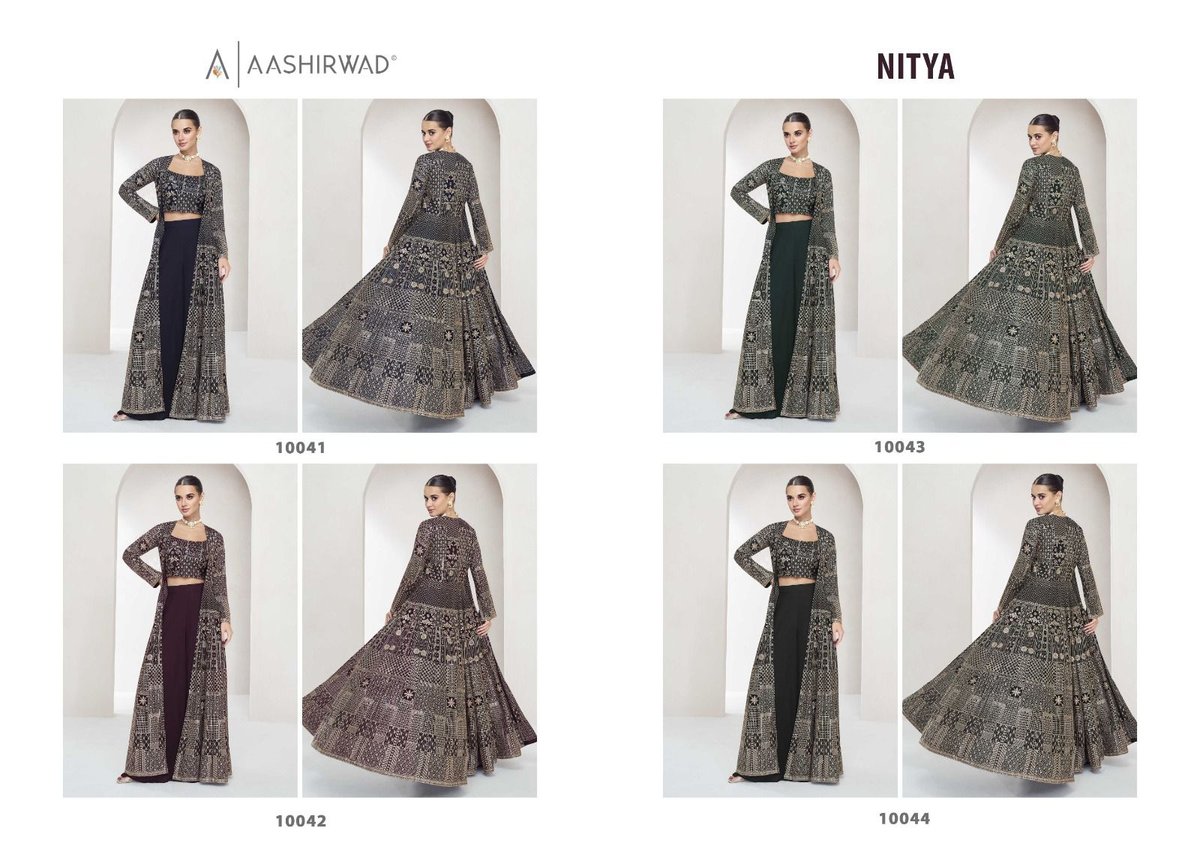AASHIRWAD CREATION NITYA 10041-10044 5