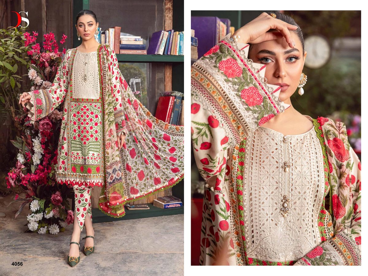 DEEPSY SUITS MARIA B M PRINTS - 24 4051 TO 4058 6