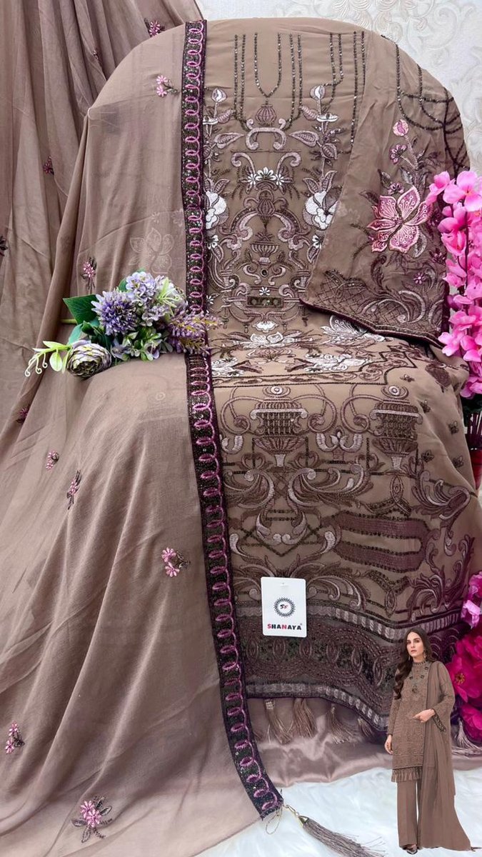 Shanaya Fashion Rose Safeera Nx 15004 Colors 6
