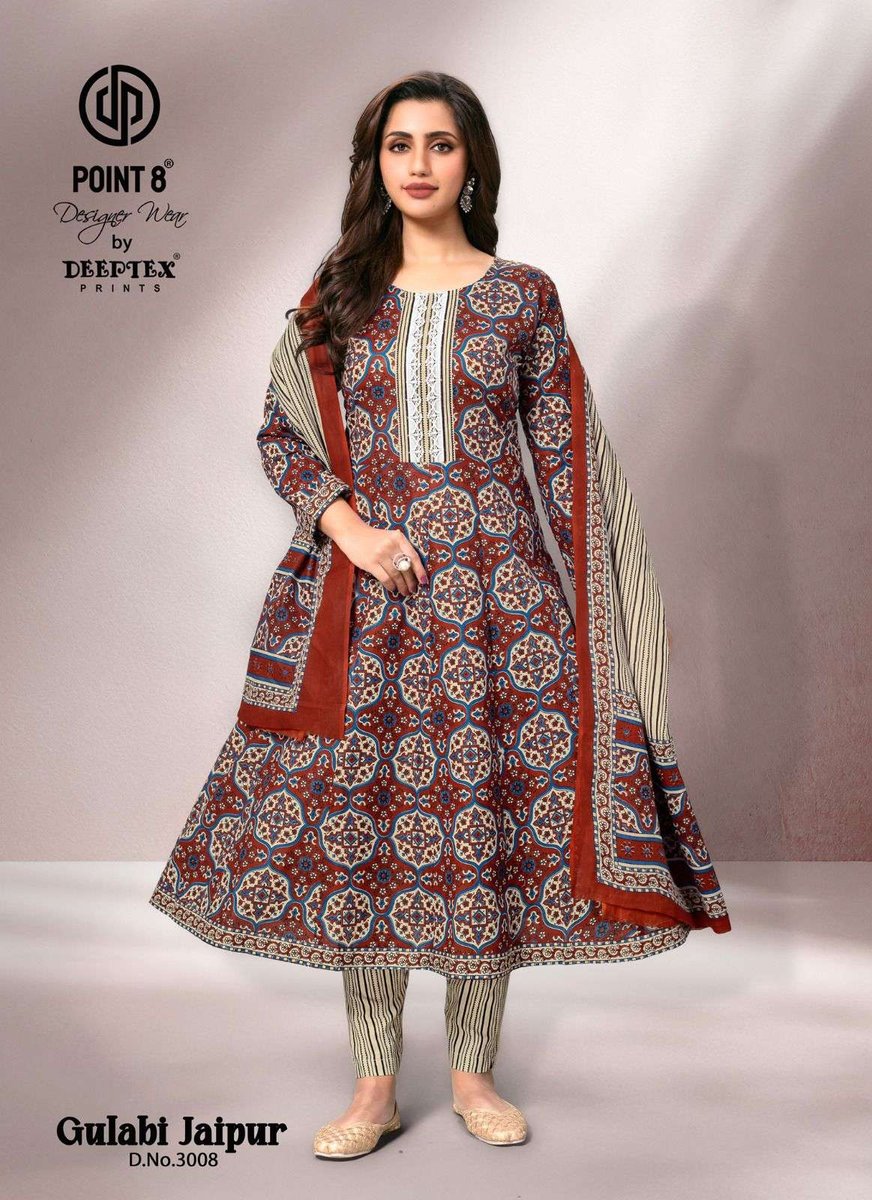 DEEPTEX GULABI JAIPUR VOL-3 3001-3008 SERIES 5