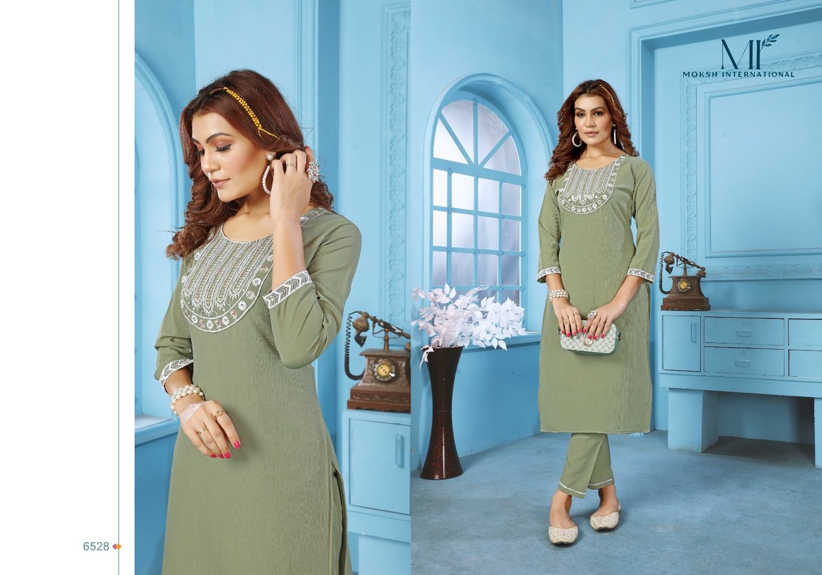 MOKSH INTERNATIONAL GOLDY VOL-1 6525 TO 6529 4