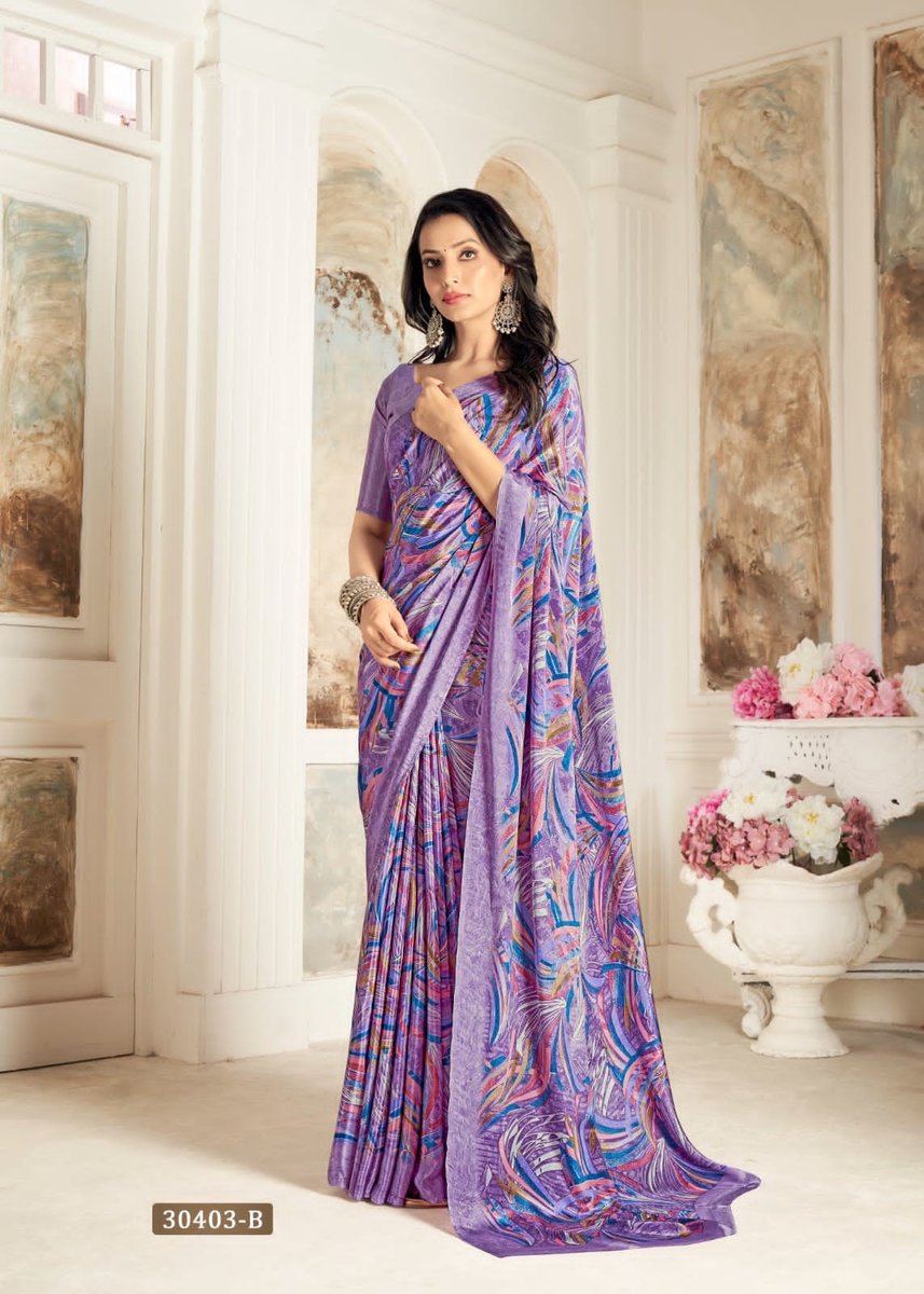 RUCHI SAREE VIVANTA SILK - 30 30401 A-B TO 30406 A-B 6