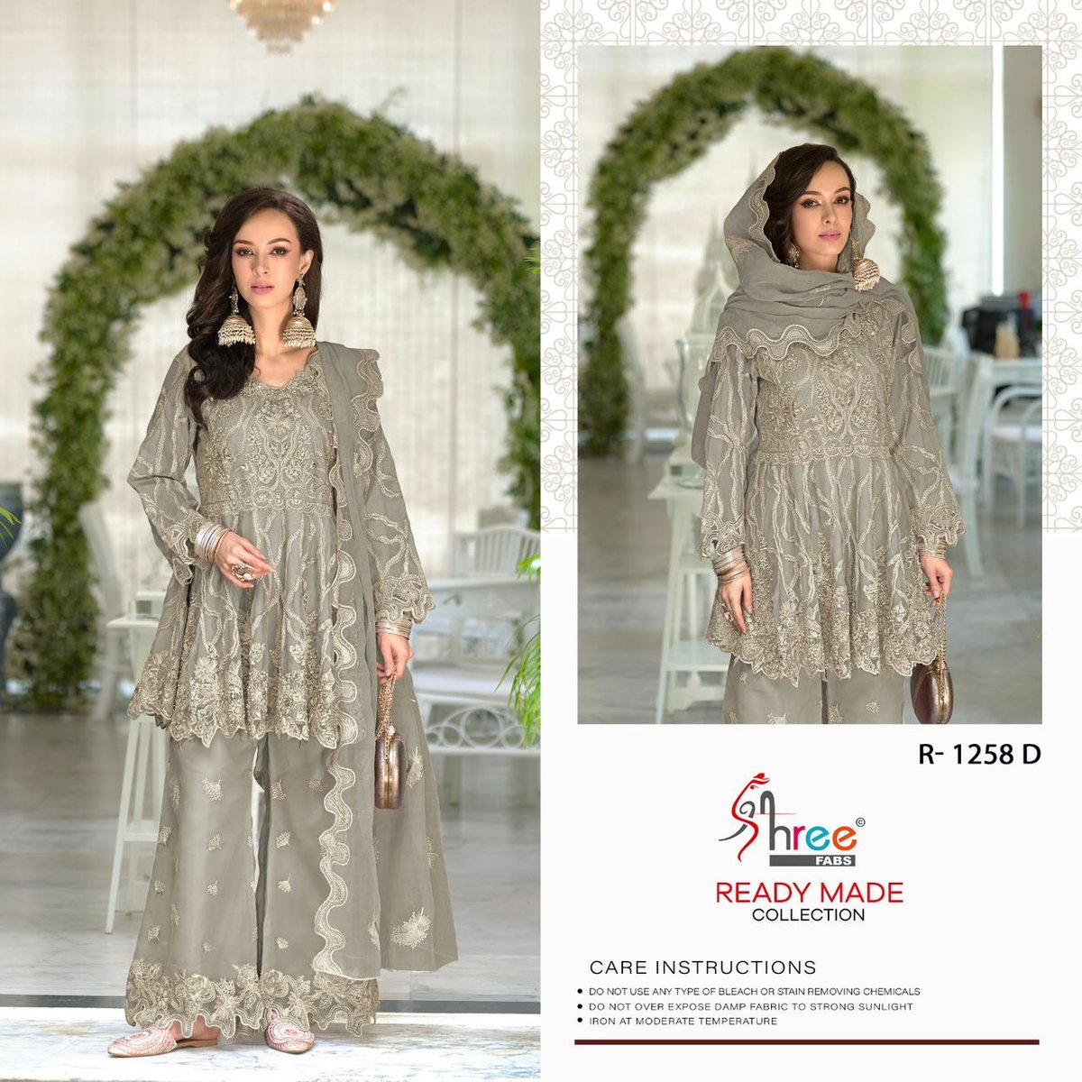 SHREE FAB READY MADE COLLECTION R-1258-A TO R-1258-D 4