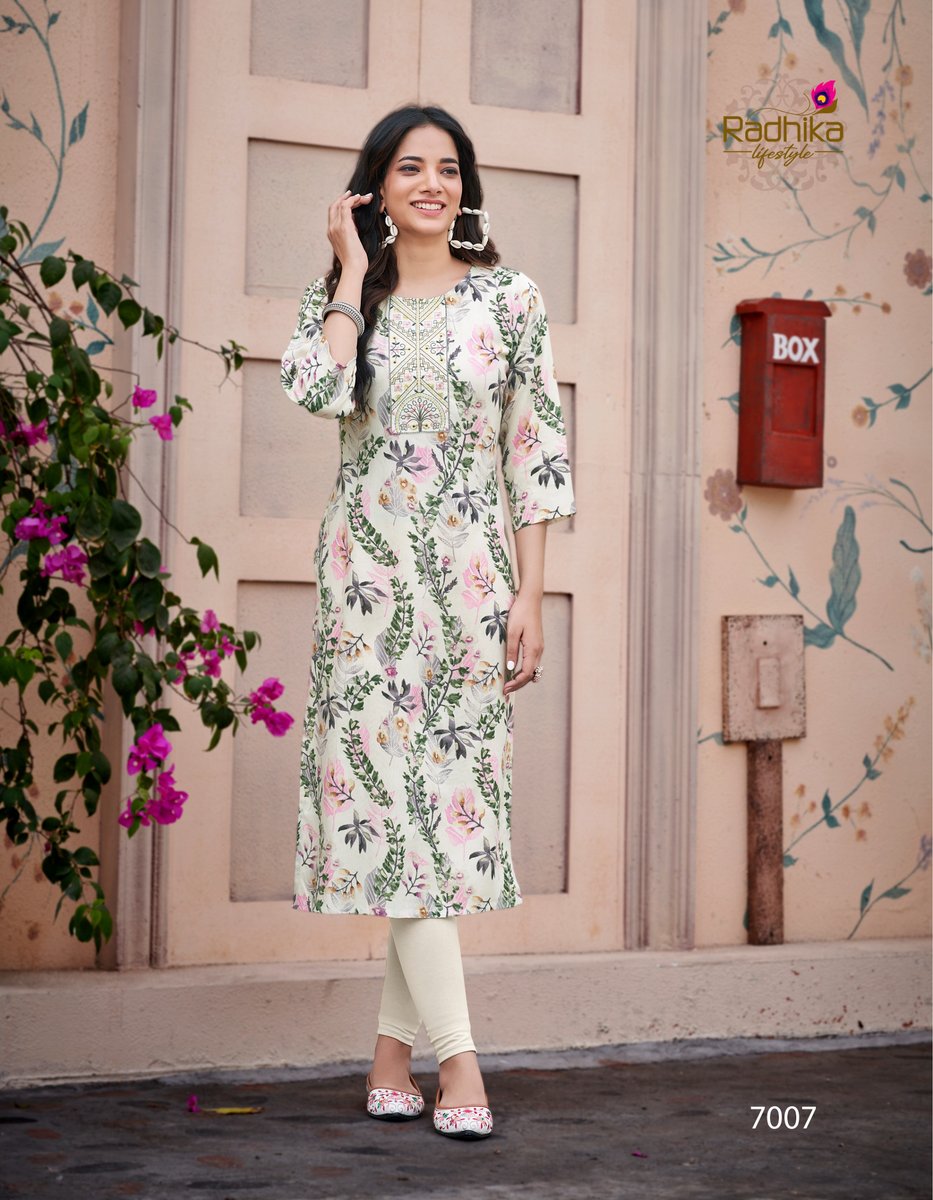 RADHIKA LIFESTYLE PAHEL VOL-7 7001 TO 7007 7